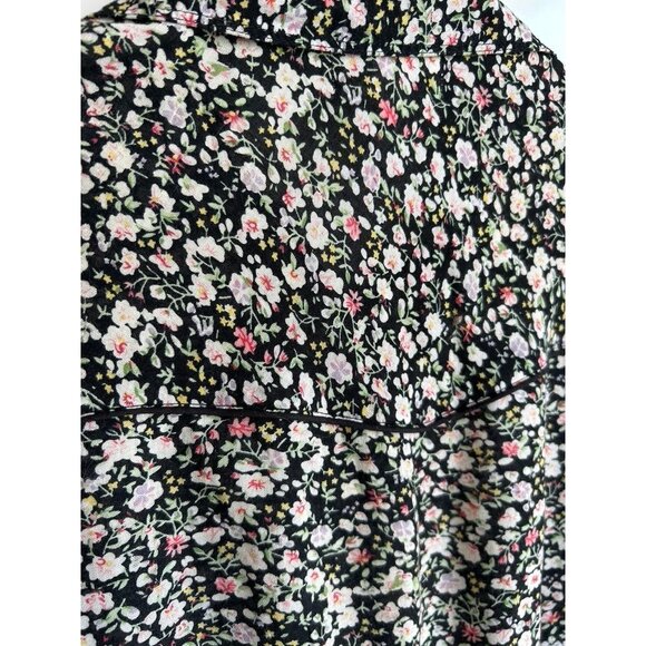 Kimchi & Blue Women's Multicolor Snap Front Short Sleeve Mini Dress - Size XS - Picture 3 of 6